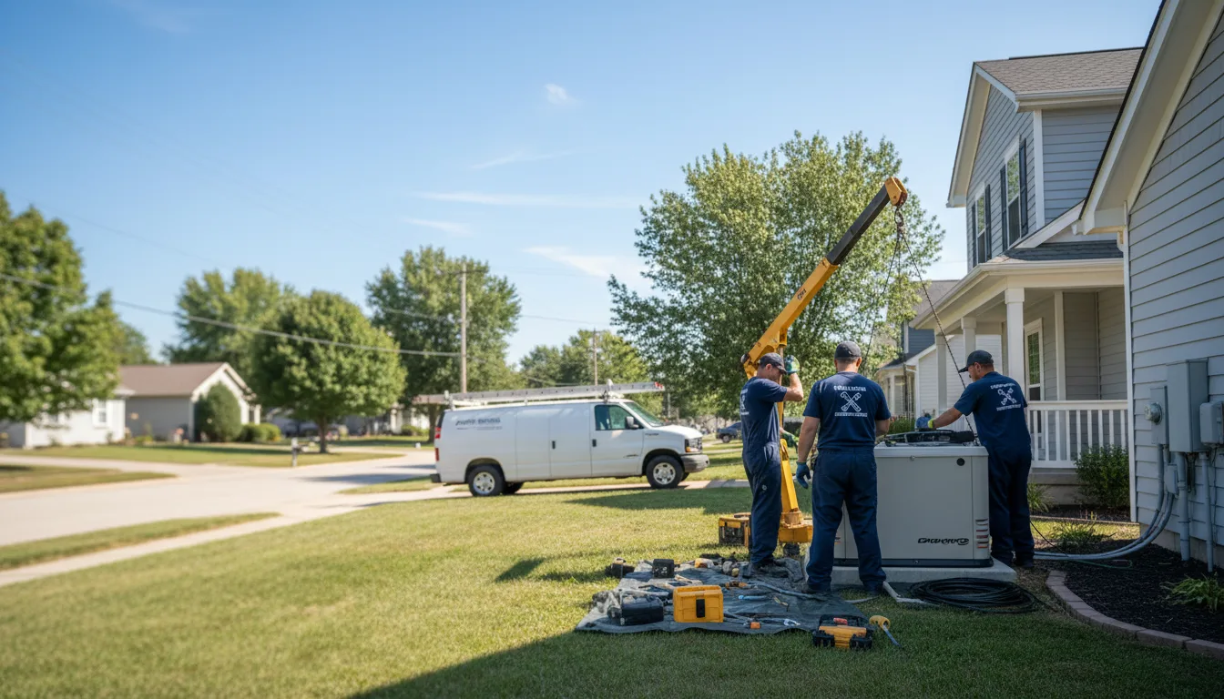 Generator Installation in Cushing, TX near me